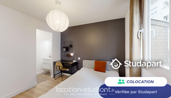 Colocation étudiante Studio à Angers (49000)