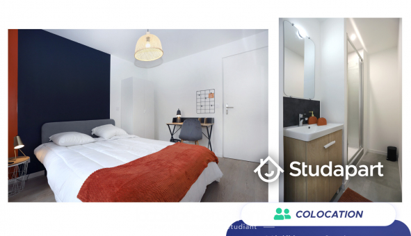 Colocation �tudiante Studio &agrave; Angers (49000)