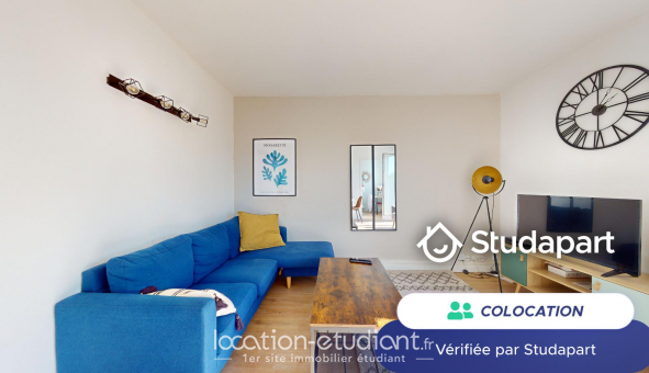 Colocation tudiante Studio à Angers (49000)