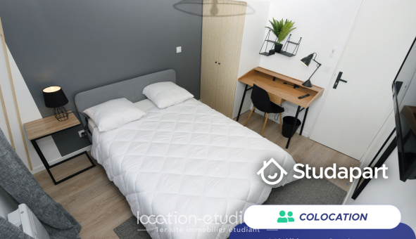 Colocation �tudiante Studio &agrave; Angers (49000)