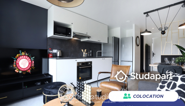 Colocation �tudiante Studio &agrave; Angers (49000)