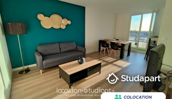 Colocation �tudiante Studio &agrave; Angers (49000)