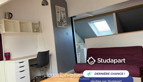 Colocation �tudiante Studio &agrave; Angers (49000)