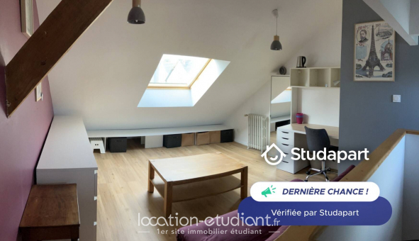 Colocation �tudiante Studio &agrave; Angers (49000)