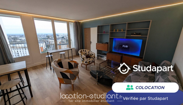 Colocation tudiante Studio à Angers (49000)