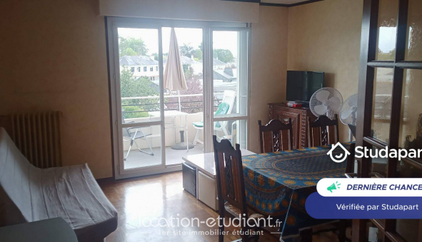 Colocation tudiante Studio à Angers (49000)
