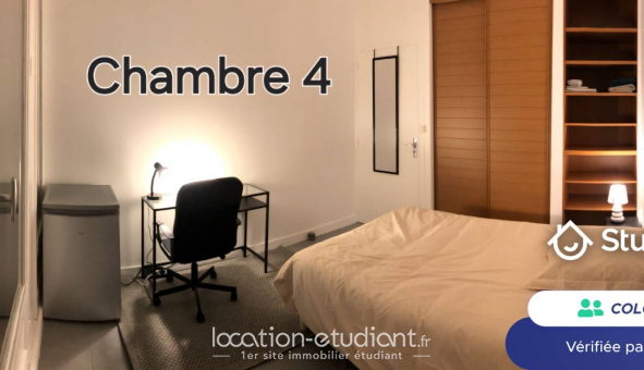 Colocation �tudiante Studio &agrave; Angers (49000)