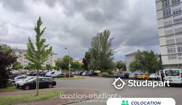 Colocation �tudiante Studio &agrave; Angers (49000)