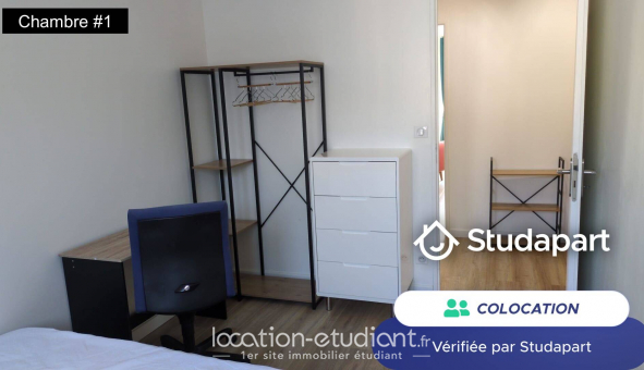 Colocation tudiante Studio à Angers (49000)