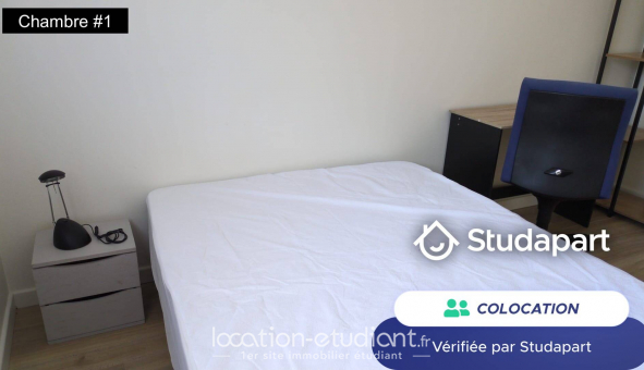 Colocation tudiante Studio à Angers (49000)