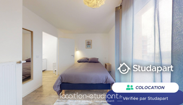 Colocation tudiante Studio à Angers (49000)