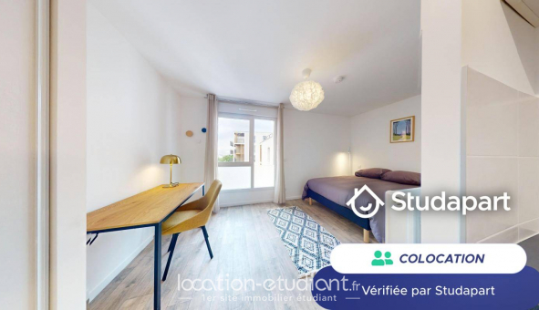 Colocation tudiante Studio à Angers (49000)