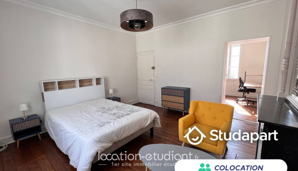 Colocation tudiante Studio à Angers (49000)