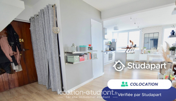 Colocation �tudiante Studio &agrave; Angers (49000)