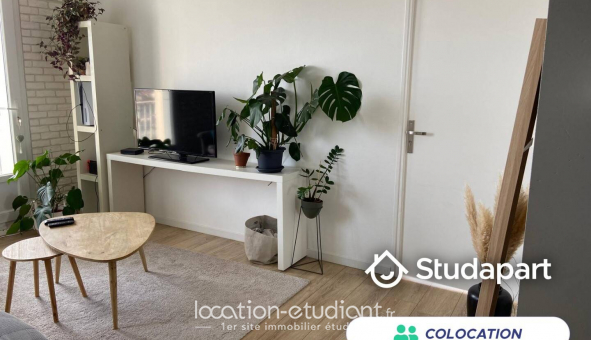 Colocation �tudiante Studio &agrave; Angers (49000)