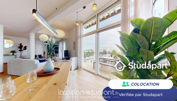 Colocation �tudiante Studio &agrave; Angers (49000)