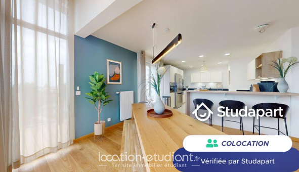 Colocation �tudiante Studio &agrave; Angers (49000)