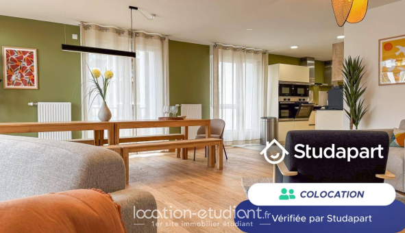 Colocation �tudiante Studio &agrave; Angers (49000)