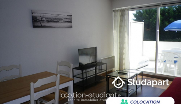 Colocation étudiante Studio à Anglet (64600)