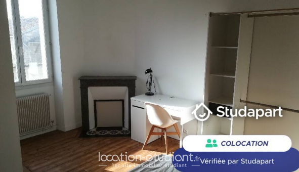 Colocation tudiante Studio à Angoulme (16000)