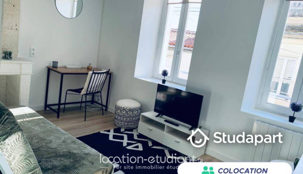 Colocation �tudiante Studio &agrave; Angoul�me (16000)