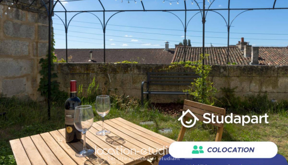 Colocation �tudiante Studio &agrave; Angoul�me (16000)