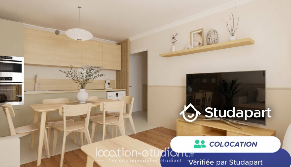 Colocation �tudiante Studio &agrave; Annemasse (74100)