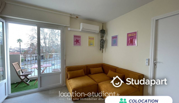 Colocation tudiante Studio à Antibes (06160)
