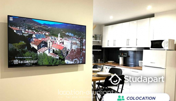 Colocation �tudiante Studio &agrave; Antibes (06160)