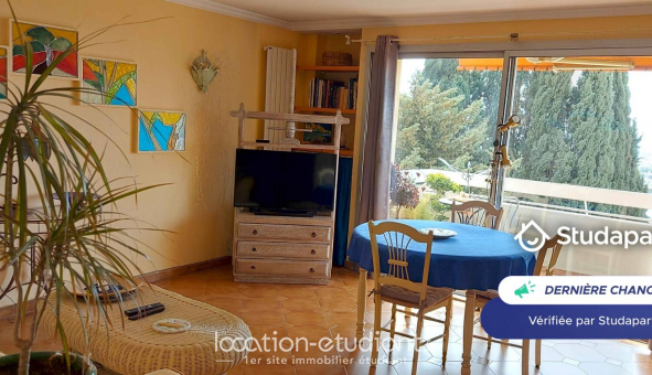 Colocation �tudiante Studio &agrave; Antibes (06160)