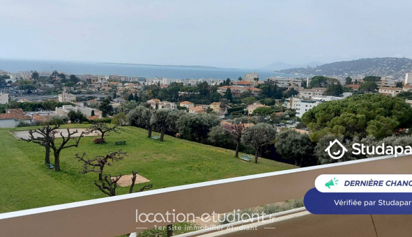 Colocation �tudiante Studio &agrave; Antibes (06160)