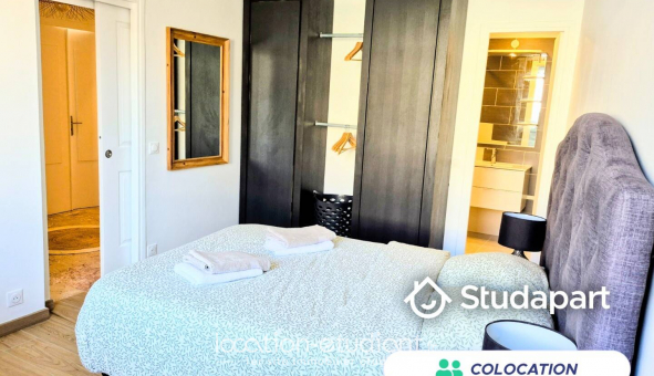 Colocation �tudiante Studio &agrave; Antibes (06160)