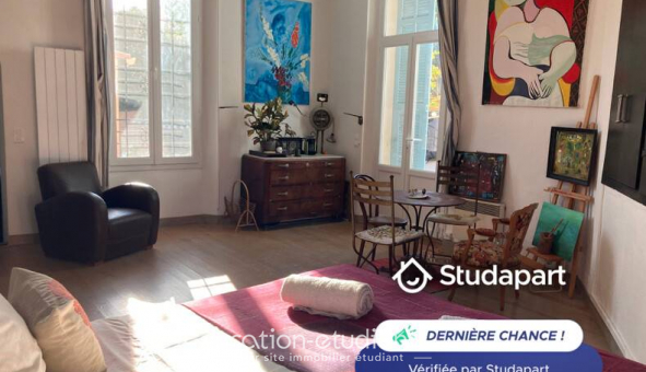 Colocation �tudiante Studio &agrave; Antibes (06160)