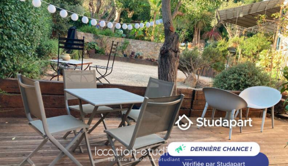 Colocation �tudiante Studio &agrave; Antibes (06160)