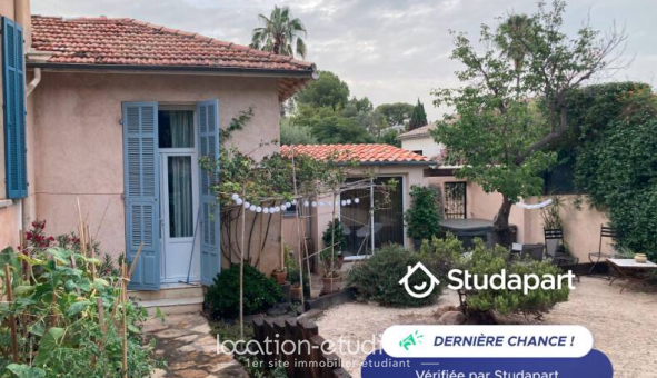Colocation �tudiante Studio &agrave; Antibes (06160)