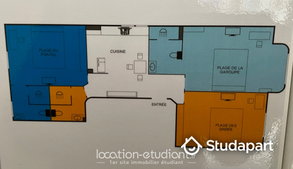 Colocation tudiante T4 à Antibes (06160)