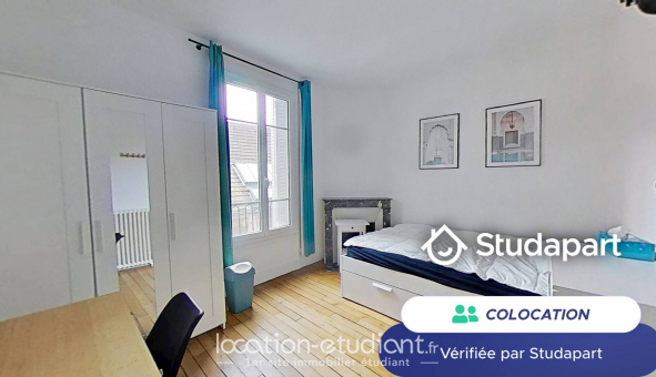 Colocation étudiante Chambre dans une colocation de 11m2