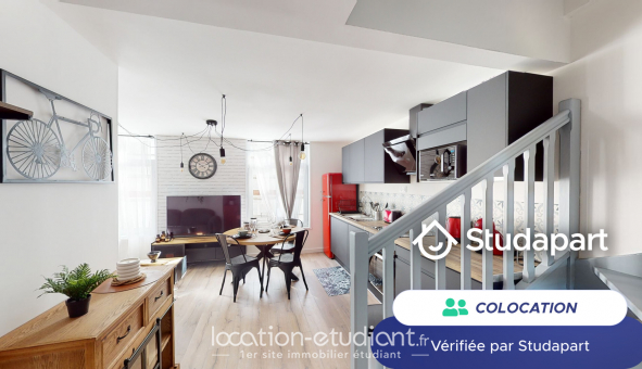 Colocation tudiante T3 à Arras (62000)