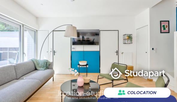Colocation tudiante Studio à Asnires sur Seine (92600)