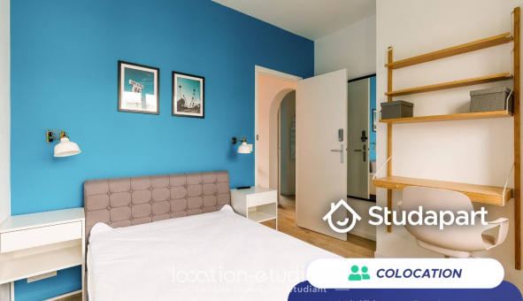 Colocation tudiante Studio à Asnires sur Seine (92600)