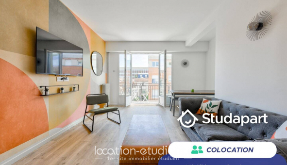 Colocation �tudiante Studio &agrave; Asni�res sur Seine (92600)