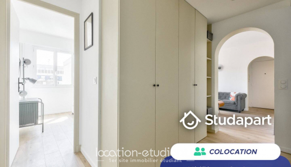 Colocation �tudiante Studio &agrave; Asni�res sur Seine (92600)