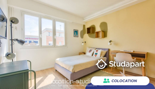 Colocation �tudiante Studio &agrave; Asni�res sur Seine (92600)