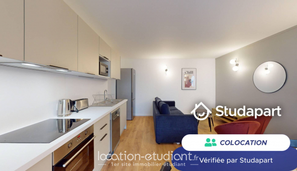 Colocation tudiante Studio à Asnires sur Seine (92600)