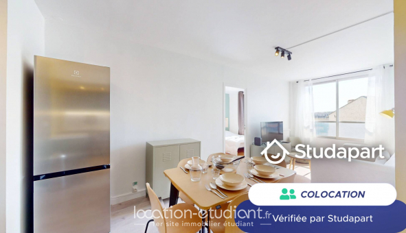 Colocation tudiante Studio à Asnires sur Seine (92600)
