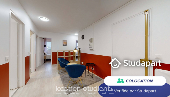 Colocation tudiante Studio à Asnires sur Seine (92600)