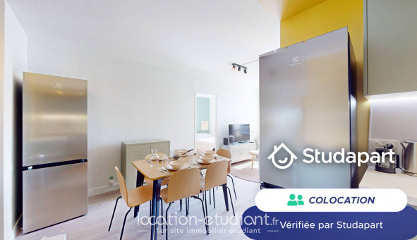 Colocation tudiante Studio à Asnires sur Seine (92600)