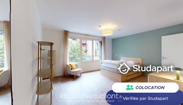 Colocation tudiante Studio à Asnires sur Seine (92600)