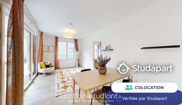 Colocation tudiante Studio à Asnires sur Seine (92600)
