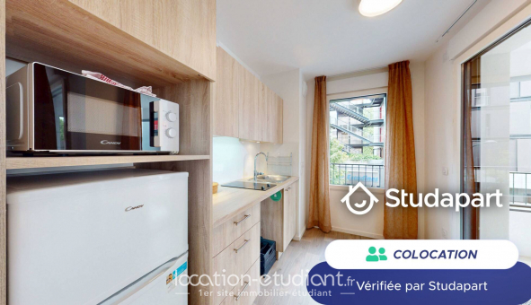 Colocation tudiante Studio à Asnires sur Seine (92600)